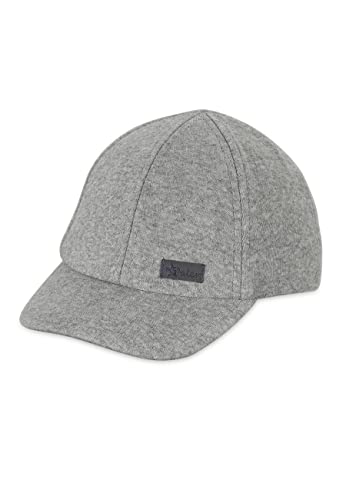 Sterntaler Unisex dziecięca czapka baseballowa frotte czapka dziecięca, Przydymiony szary, 55
