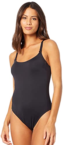 ESPRIT Damski strój kąpielowy Tura Beach Ay RCS. Wir, jednoczęściowy strój kąpielowy, Czarny, 42 / B