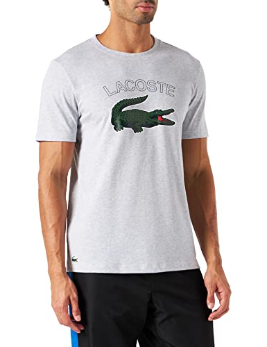 Lacoste T-shirt męski, Srebrna Chiny, L