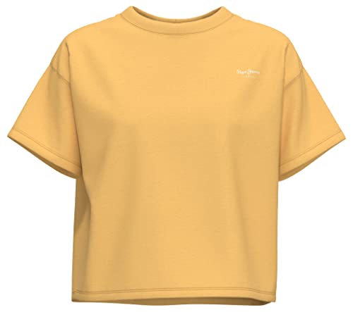 Pepe Jeans Damska koszulka WIMANI, błyszcząca, XL, Błyszczący, XL