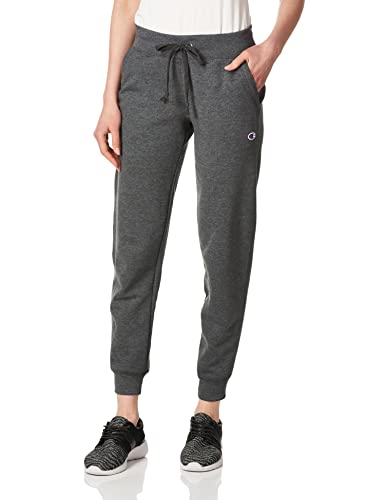 Champion Damskie spodnie dresowe Powerblend Jogger, Granite Heather- Gf937, XS