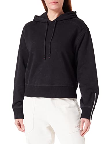 BOSS Damska bluza C_ezone, czarny (Black1), M