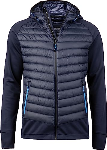 Deproc Active Męska kurtka polarowa, wiatrówka, kurtka przejściowa MIRK PEAK MEN, grantowy, 3XL