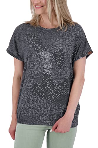 Alife and Kickin Sunak B Koszula damska z krótkim rękawem XS-XXL, Moonless Melange., XL