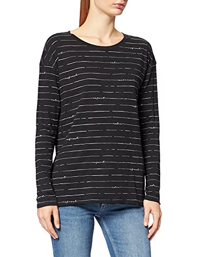ESPRIT T-shirt damski, 001/Black, L