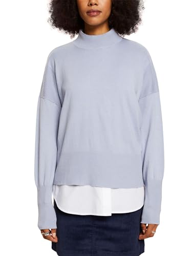 ESPRIT Sweter damski, 445/Light Blue Lavender, XS