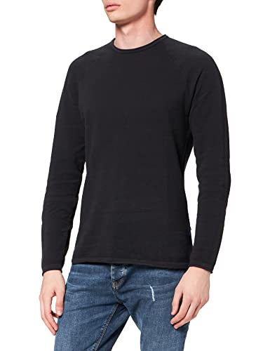 Blend Sweter męski, 74645/Dark Navy Blue, XXL