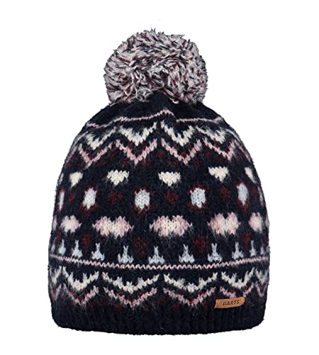 Barts Dziewczęca czapka beanie Mayao, niebieski morski, 53 cm