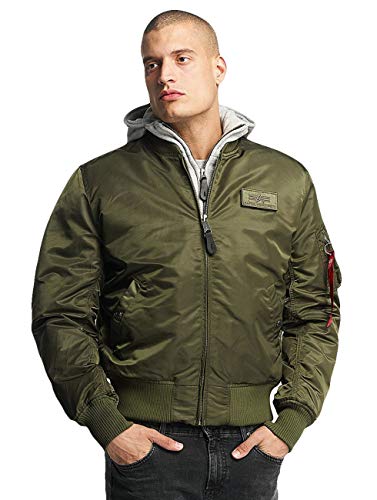 ALPHA INDUSTRIES kurtka męska, zielony (Dark Green 257), XXL