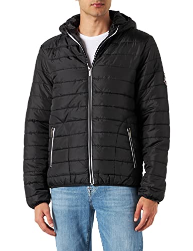 NASA Parka Męska, czarny, L