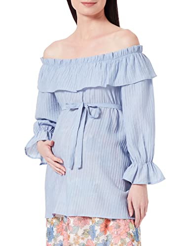 MAMALICIOUS Bluzka damska, Azure Blue, S