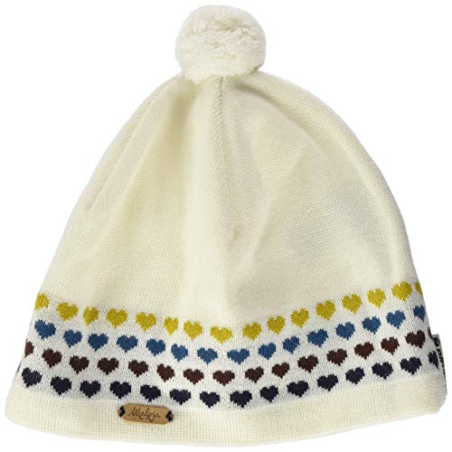 Maloja Czapka z dzianiny unisex Blauncam, Biały (Vintage White 8179), jeden rozmiar