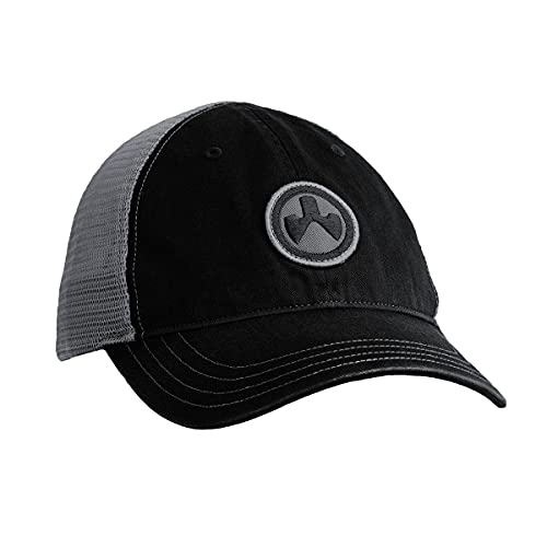 Magpul Czapka baseballowa Trucker Hat Snap Back z daszkiem, rozmiar uniwersalny, Garment Washed Black/Charcoal, jeden rozmiar