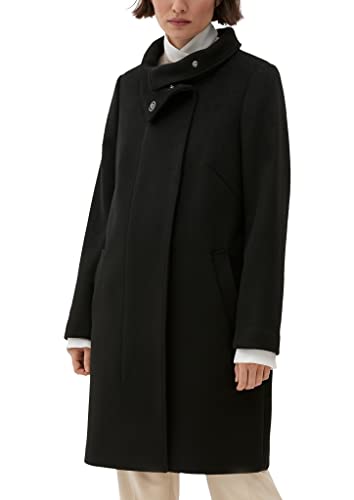 s.Oliver BLACK LABEL Płaszcz z wysokim kołnierzem, brązowy melanż, 48
