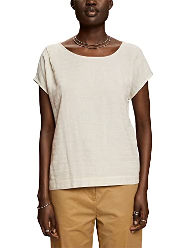 ESPRIT Collection Damska koszulka 043EO1K316, 285/SAND, XXL, 285 / piasek, XXL