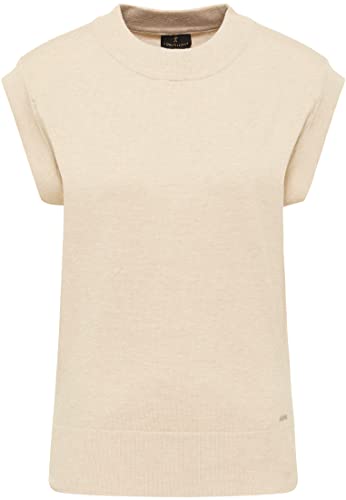 DreiMaster Klassik Damska koszulka z dzianiny Nally, jasnobeżowa, XL/XXL, jasny beż, XL-XXL