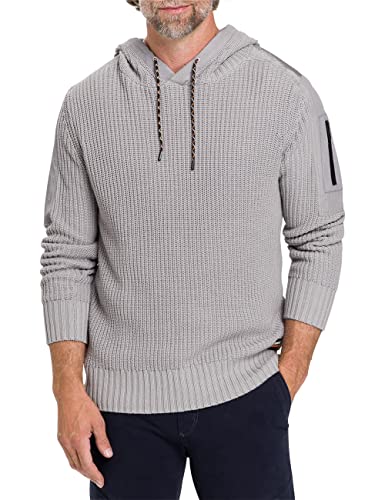 Pioneer Męski sweter z dzianiny różne bluzy z kapturem, stop, M