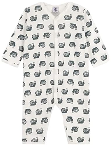 Petit Bateau Zestaw piżamy dla dzieci, Marshmallow/Ducky, 3 mesi