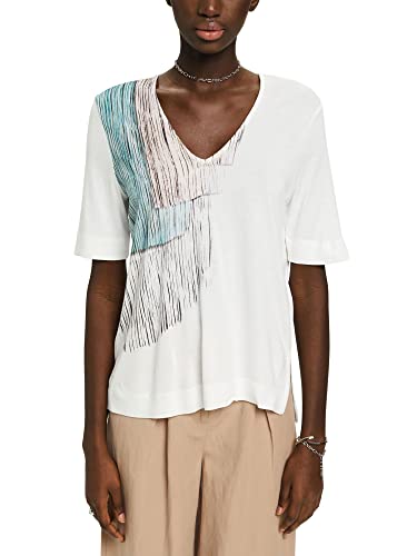 ESPRIT Collection T-shirt damski, 110/Off White, S