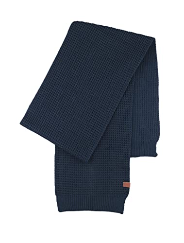 BICKLEY + MITCHELL Męski szalik waflowy Basic, grantowy, jeden rozmiar