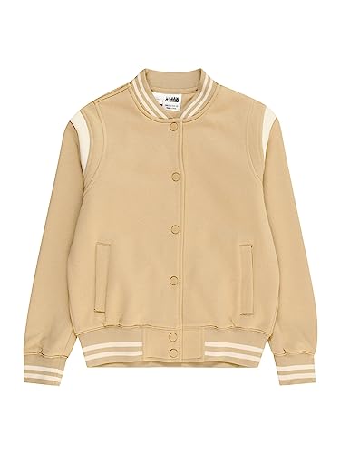 Urban Classics Dziewczęca kurtka przejściowa, Unionbeige/biały piasek, 158/164 cm