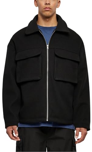 Urban Classics Kurtka męska Big Pocket Blouson, czarny, M