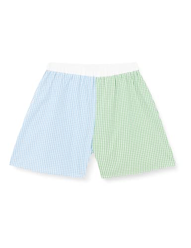 United Colors of Benetton Bermudy 47ktc901j szorty, wielokolorowy wzór w kratkę 903, 150 cm dla dziewcząt i dziewcząt, Wielokolorowy wzór w kratkę 903