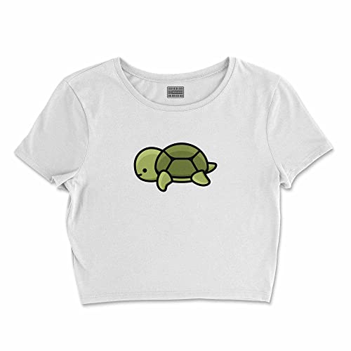 Bona Basics, Koszulka damska z nadrukiem cyfrowym,%100 bawełna, biała, casualowa, topy damskie, rozmiar: L, biały, L Krótki