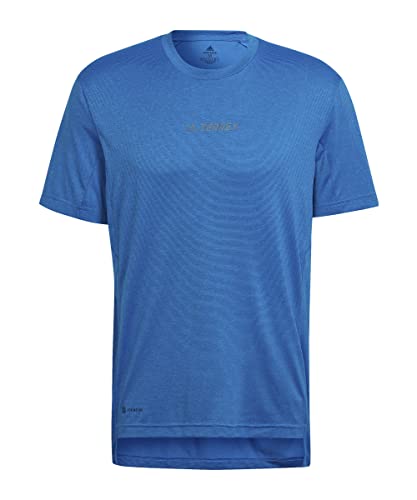 adidas t-shirt męski t tee, wielokolorowy (Azuimp), L