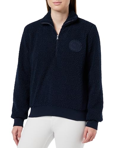 Emporio Armani Damska bluza polarowa Fuzzy, morski, M