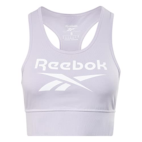 Reebok Damski biustonosz sportowy, fioletowy Oasis, M