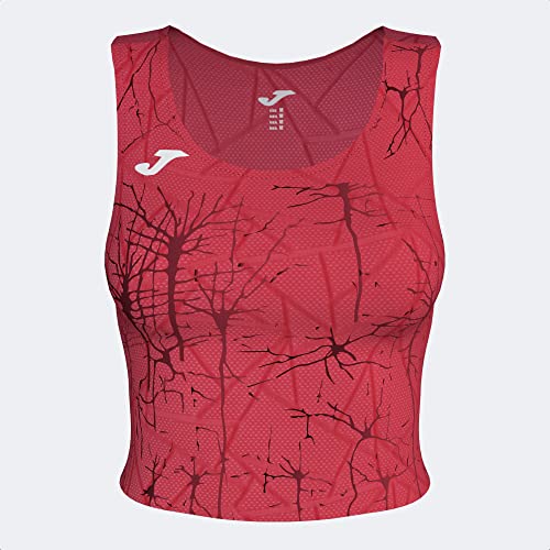 Joma Damski Top Elite Ix T-shirt, czerwony, XXXXS