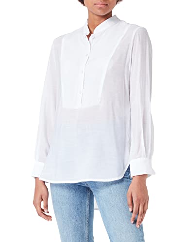 Sisley Koszulka damska 59MJLQ03J White 101, M, White 101, M