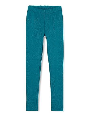 s.Oliver Sales GmbH & Co. KG/s.Oliver Legginsy dziewczęce z polaru Thermofleece Legginsy z polaru, Niebieski zielony, 140 cm