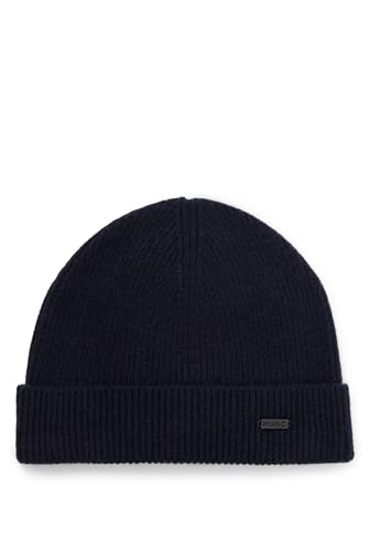 BOSS Czapka męska Navy410, rozmiar uniwersalny, Navy410, jeden rozmiar