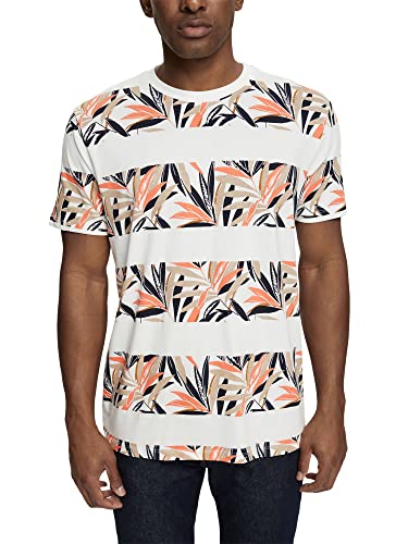 ESPRIT T-shirt męski, 112/Off White 3, S