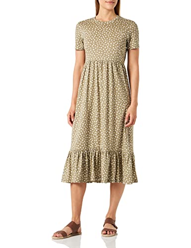 ONLY Women's ONLMAY S/S Peplum Calf Dress Box JRS, sukienka, Mermaid, L, Mermaid, L