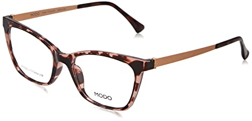 MODO & ECO Damskie okulary przeciwsłoneczne 7046, różowe (Pink Tortoise), 62, różowy (Pink Tortoise)