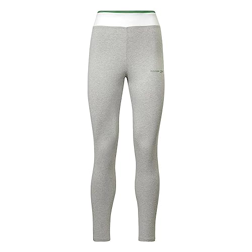 Reebok Damskie nowoczesne bawełniane legginsy safari, Fioletowa Oasis, M