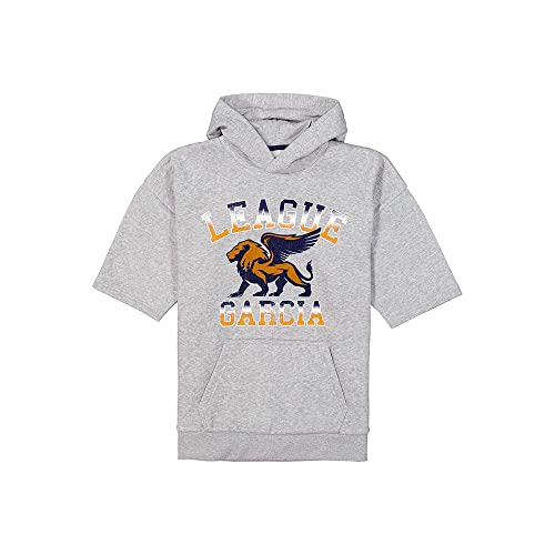 Garcia Kids Bluza chłopięca, szary melanż, 176