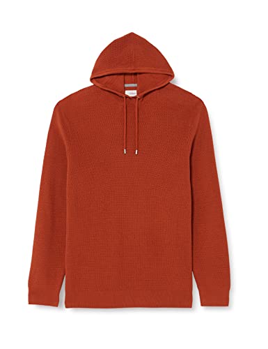 s.Oliver duży rozmiar sweter męski, Kolor: pomarańczowy, 3XL