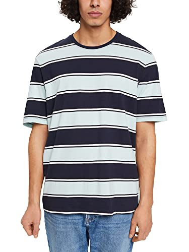 ESPRIT T-shirt męski 023EE2K322, 402/NAVY 3, S, 402/Navy 3, S