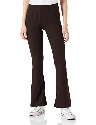 Only Onlemma Flared Pant Noos Spodnie Damskie, Czarna kawa, M
