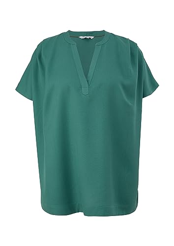 TRIANGLE bluzka damska krótki rękaw, Blue Green, 48