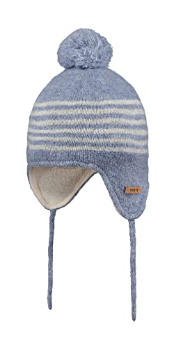 Barts Czapka Rylie Earflap, niebieska, 45 unisex dla dzieci