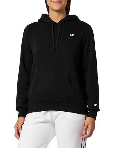 Champion Legacy Basics W-Light Powerblend Fleece Damska bluza z kapturem, Czarny, L