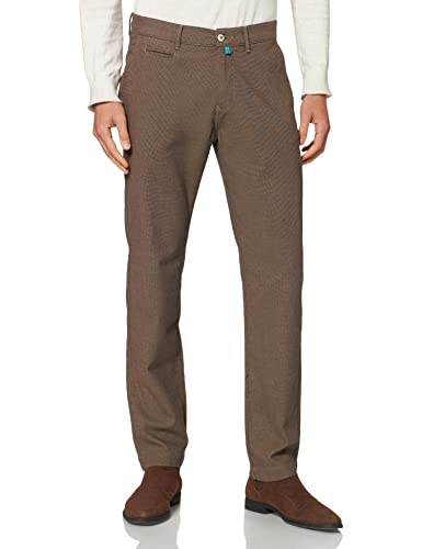 Pierre Cardin spodnie męskie lyon, brązowy, 32W / 30L