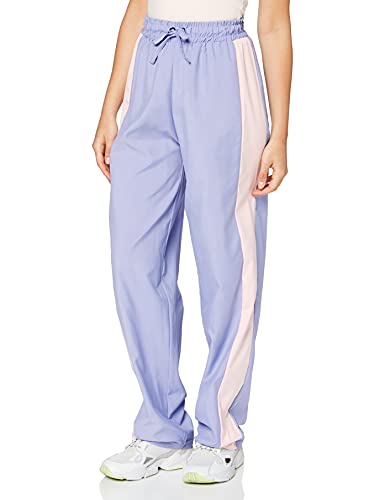 Unique 21 Damskie spodnie dresowe w kontrastowe paski, Czarny, 30