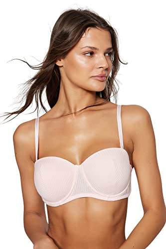 Trendyol Biustonosz - różowy - gładki, jasnoróżowy, 80B, Jasnoróżowy, 80