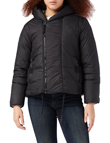 G-STAR RAW G-Whistler Short Padded kurtka damska, Czarny (Dk Black D20118-B958-6484), S